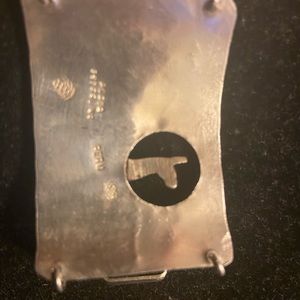 Silver bracelet from Peru